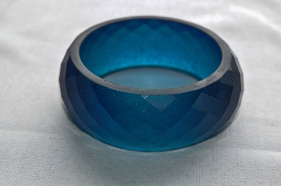 Large sized Polyester bangle, bracelet.  Thick wa… - image 4