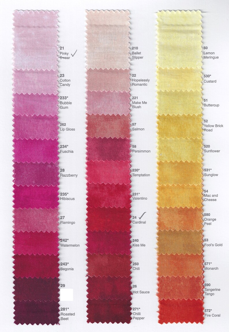 TOSCANA 9020 fabric colors available. If you see one you like, let me know and I will get it in stock for you. There are 135 beautiful colors available for that right shade in your project.