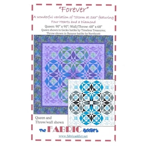 Forever Quilt Pattern by Fabric Addict Karen Bialik