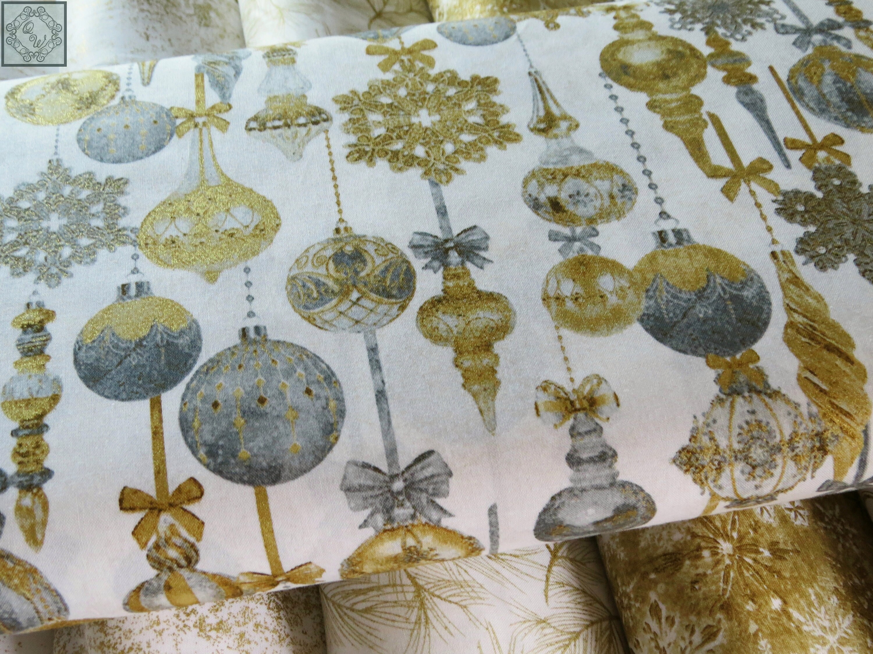 Northcott Stonehenge White Christmas Cotton Quilt Fabric by Etsy UK