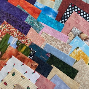 Assorted Charm Pack 64 Precuts 5x5-inch Cotton Quilt Fabric 07