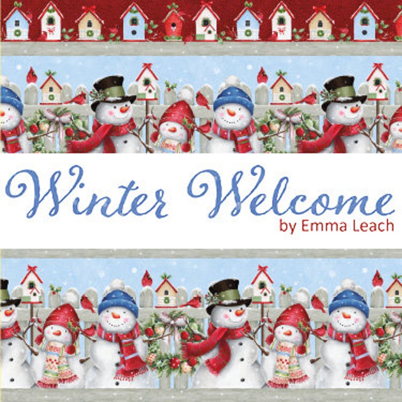 Northcott Winter Cotton Fabric Advent Calendar Panel Etsy UK