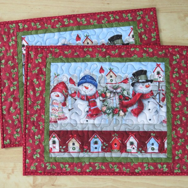 Winter Placemats Etsy