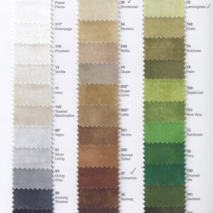 TOSCANA 9020 fabric colors available. If you see one you like, let me know and I will get it in stock for you. There are 135 beautiful colors available for that right shade in your project.