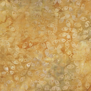 May include: A brown fabric with a white leaf pattern. The fabric has a subtle texture and a vintage look.