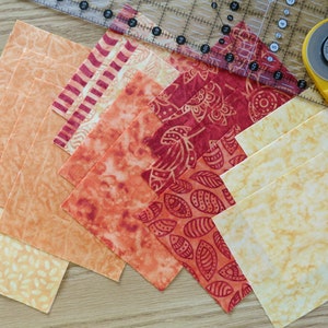 Northcott Calypso, 36 Precut 5x5-inch Cotton Quilt Fabric Chip Charm Pack