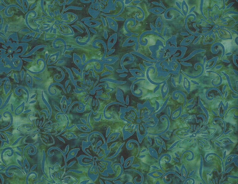 Alilah 8026367 Sea Green Quilt Cotton by the Yard Northcott Etsy