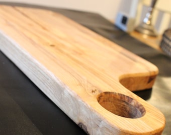Wood Cutting Chopping Board | Handmade White Oak and Mahogany Wood | Perfect Gift for All Occasions | Unique Gift Idea for Chef