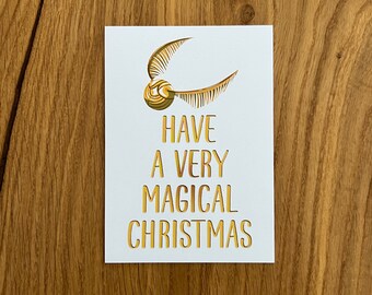 Christmas card: Have a magical Christmas | Potterhead
