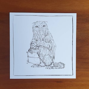 Fantastische Tierwesen - Demiguise - Potterhead Postkarte/Sammelkarte