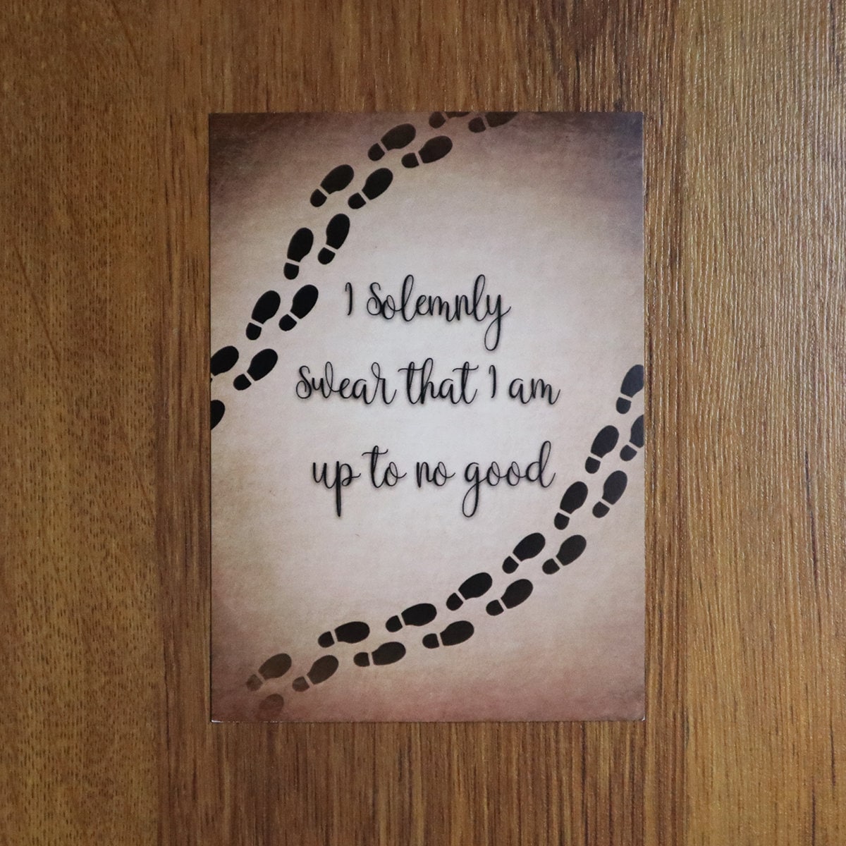 Die Karte des Rumtreibers Postkarte mit Zitat Potterhead - Etsy.de