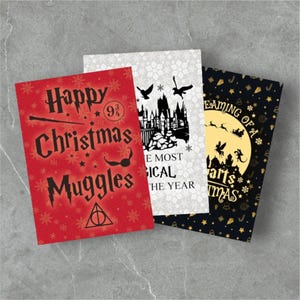 Cartoline di Natale di Potterhead