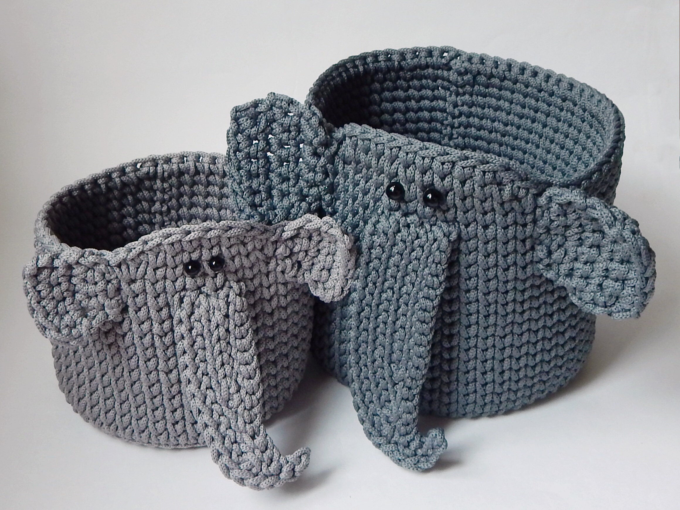 Elephant Nursery Decor Basket First Mother's Day Gift Etsy