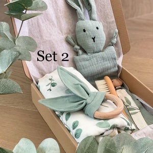 Personalisierte Baby Geschenk Box 5-Teilig Geschenk zur Geburt Bild 2