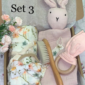 Personalisierte Baby Geschenk Box 5-Teilig Geschenk zur Geburt Bild 3