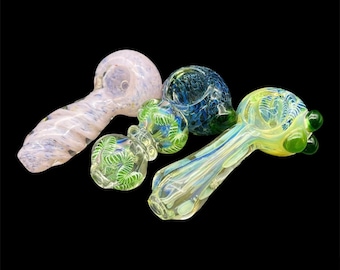 Hand Blown Mystery Glass Pipes