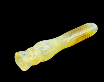 Goldrauchige Chillum-Glaspfeifen