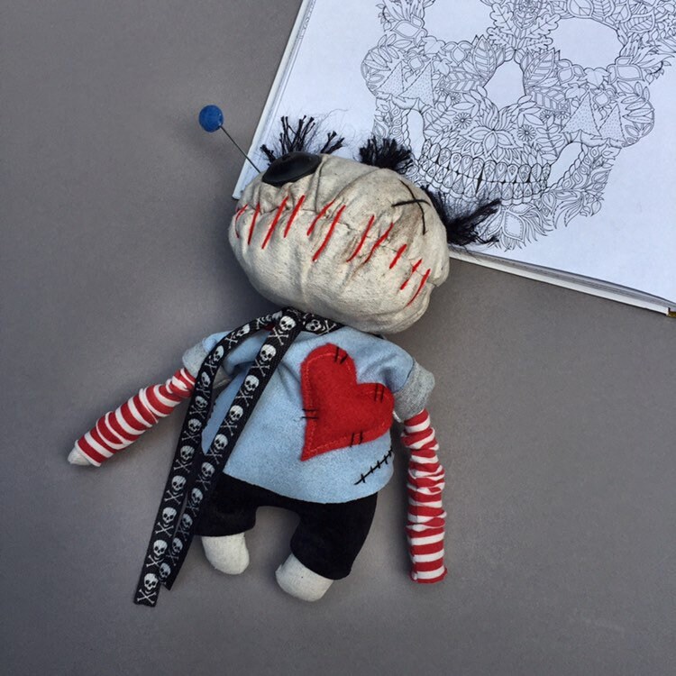 Voodoo Doll With Pins Halloween Gift Zombie Mini Voodoo Doll Etsy Voodoo Doll With Pins Halloween Gift Zombie Mini Voodoo Doll Etsy