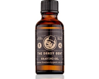 Natural Shaving Oil - 30ml | The Dandy Gent