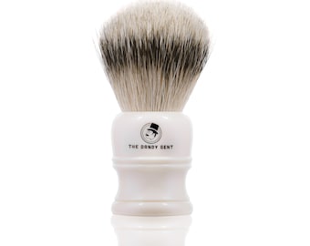 Handmade Pure Badger Shaving Brush | The Dandy Gent