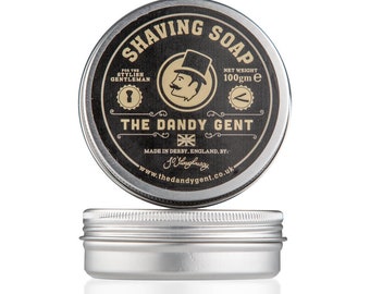 Lime Shaving Soap - 100g | The Dandy Gent