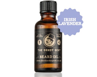 Irish Lavender - Natural Beard Oil 30ml | The Dandy Gent