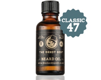 Classic 47 - Natural Beard Oil 30ml | The Dandy Gent