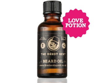 Love Potion - Natural Beard Oil 30ml | The Dandy Gent