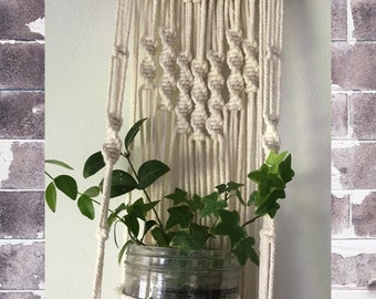 Macrame Wall Shelf Pattern / DIY digital download / Tutorial Instant Download /  PDF format / Macrame Plant Shelf