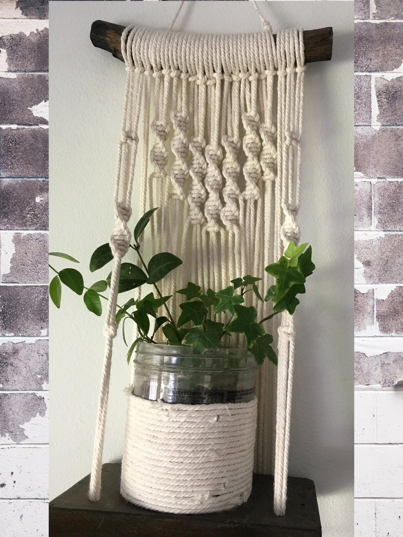 Macrame Wall Shelf Pattern / DIY Digital Download / Tutorial Etsy