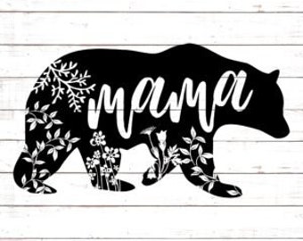 Download Mamma Bear Svg Etsy