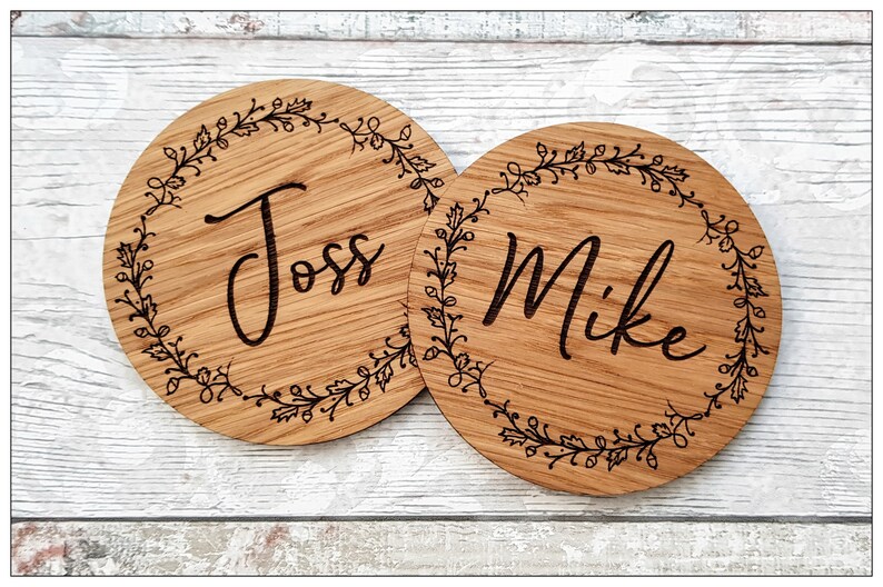 Personalised Coasters Personalized Coaster Personalised Etsy UK