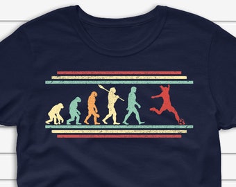 Soccer T-shirt for Women , Soccer Girl Shirt, Evolution Soccer Fan Tshirt, Gift for Female Soccer Player Unisex Jersey Short Sleeve Tee