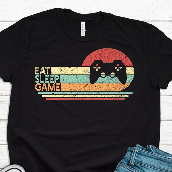Eat Sleep Game Since 2005 T-Shirt 12th Birthday Gift Shirt