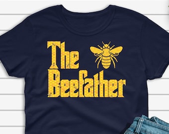 Der Bienenvater T-Shirt, Honig-Bienen-Vater-Shirt, lustiges Vatertagsgeschenk für Imker-Vati, Imker-T-Shirt für Männer, Imker-Geschenk-T-Stück
