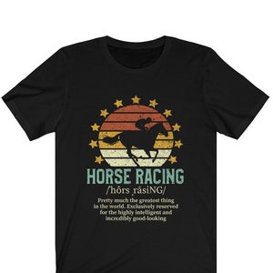 Funny Horse Racing Definition T-shirt, Vintage Horse Rider Shirt, Gift for Men Unisex Tee