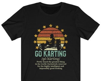 One Track Mind Go Kart SWEATSHIRT Karting Tee Top Funny Present birthday gift 