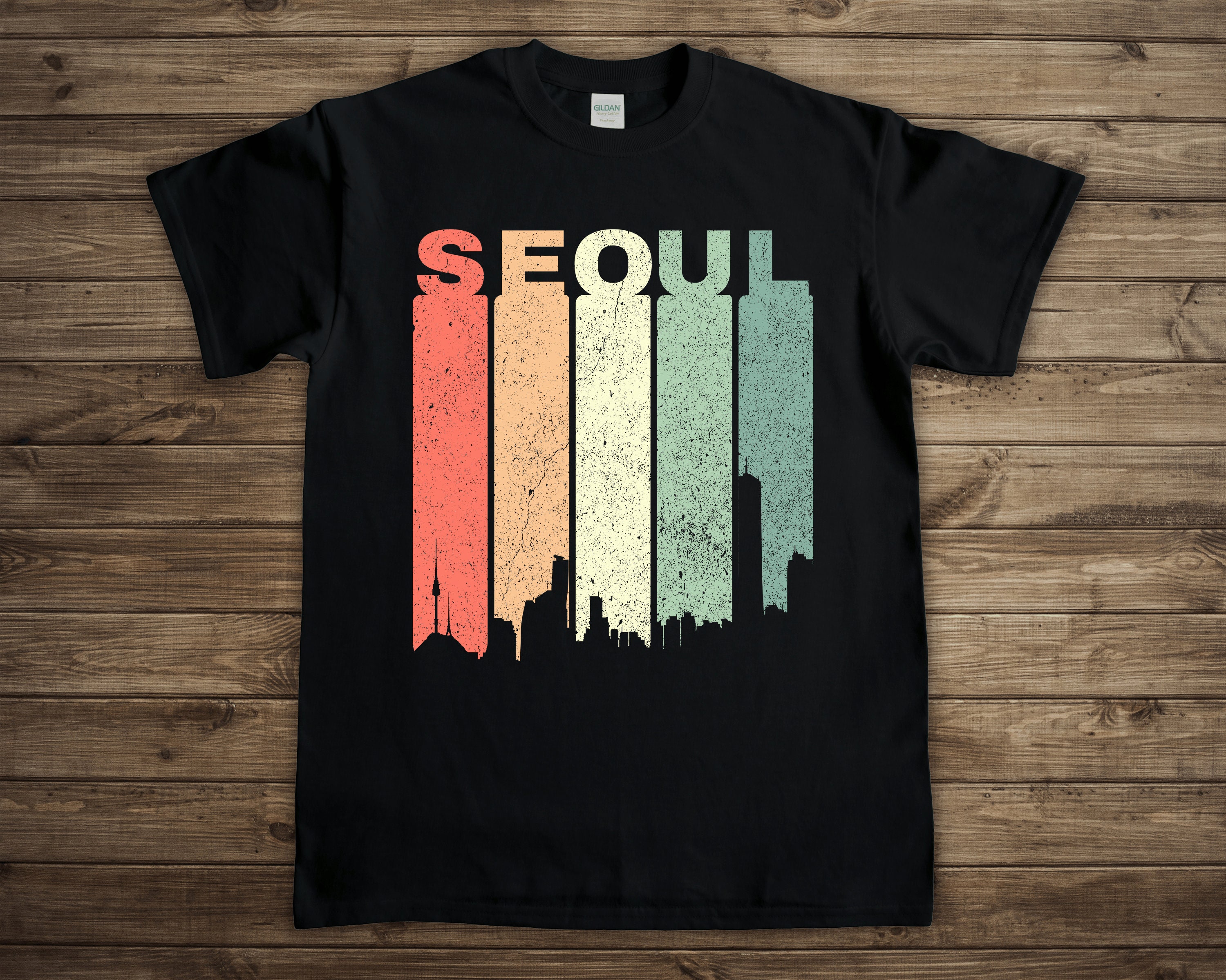 Vintage Seoul Tee - Etsy Vintage Seoul Tee - Etsy