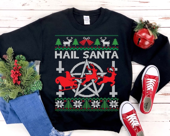 Hail santa jumper hotsell