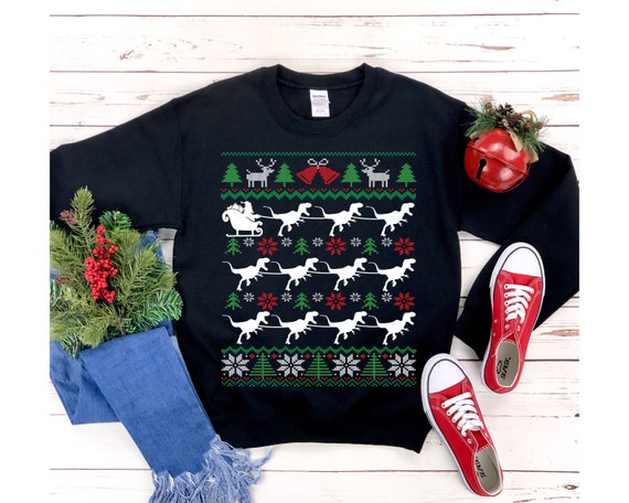 Pull De Noël - Famille - Sweat à Manches Longues - Imprimé 3D - Mixte