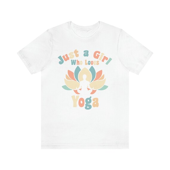 Just A Girl Who Loves Llamas And Yoga Gift Women T-Shirt Just A Girl Who Loves Llamas And Yoga Gift Women T-Shirt