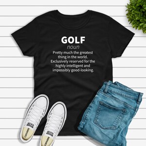 Golf Definition T-shirt, Funny Golfer Gift for Him or Her, Golfing Enthusiast Shirt, Unisex Heavy Cotton TeeCotton Tee
