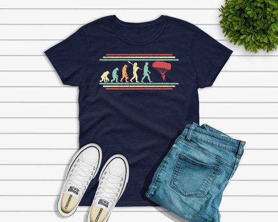 Skydiving Tshirt | Leonardo Parachute Skydiver Tee Skydiving Tshirt | Leonardo Parachute Skydiver Tee