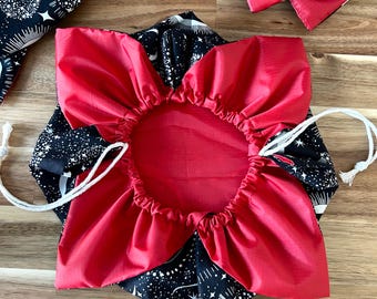 Drawstring placenta bag - natural birth accessory