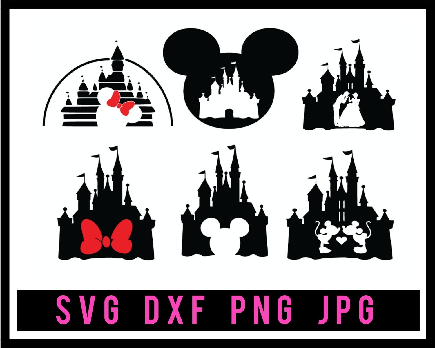 Download Disney castle svg Magic Kingdom svg Home mickey mouse svg ...