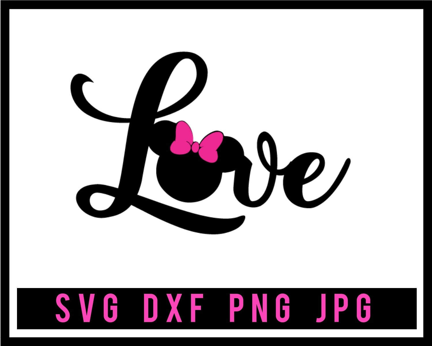 Download Mickey Love disney svg Love minnie svg love svg Love ...