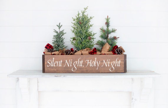 Wood Tray For Kitchen Rustic Wood Tray Wooden Farmhouse Etsy