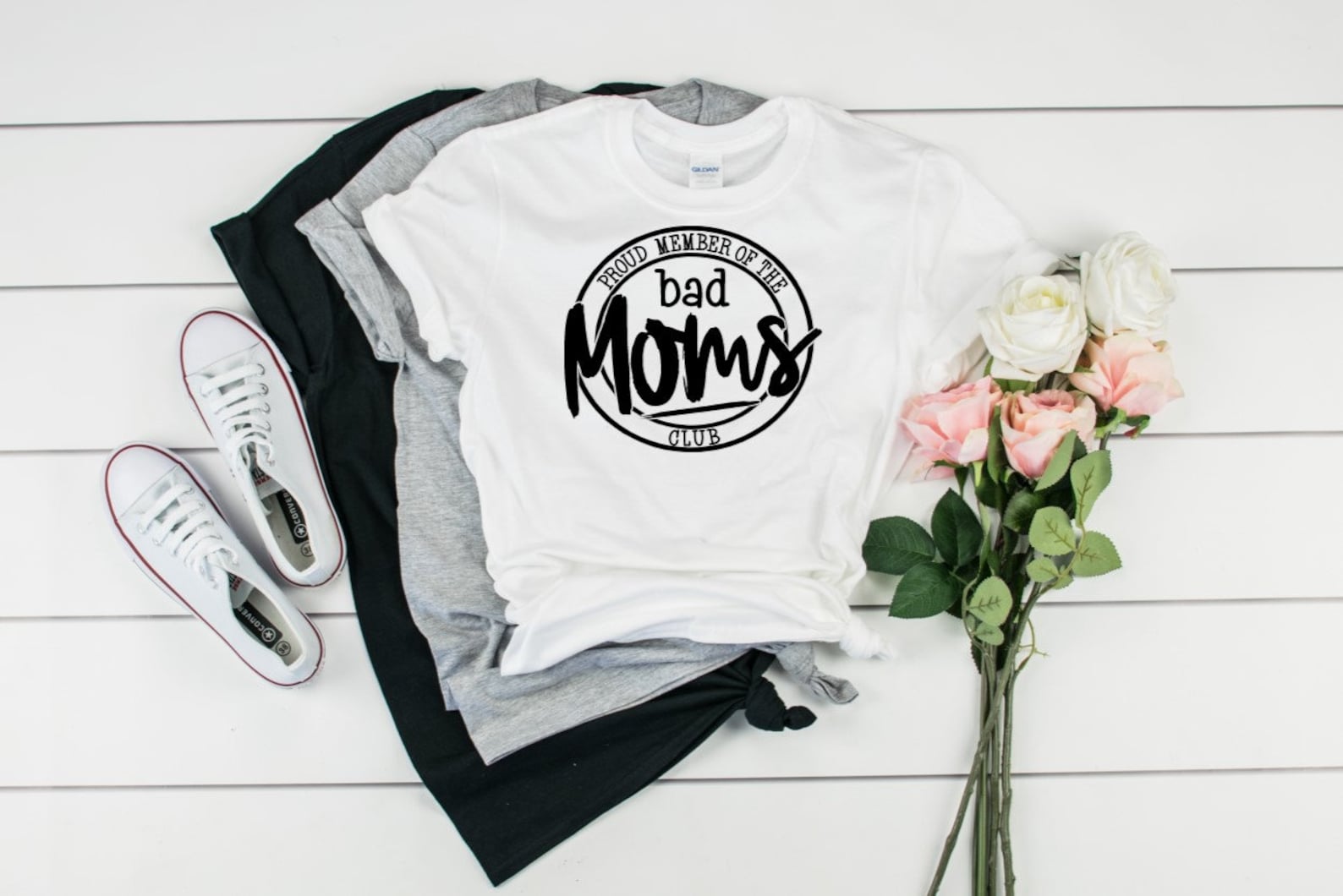 Bad Mom Shirt Shirts for Women Shirts for Moms Funny | Etsy