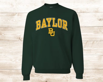 Baylor Bears Crew Sweatshirt Game Day 