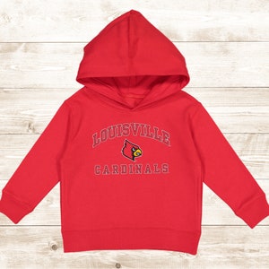 University of Louisville Cropped Hoodie Small / Red | Hype and Vice